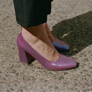 Maryam Nassir Zadeh, Maryam Pumps in Amethyst, 39.5